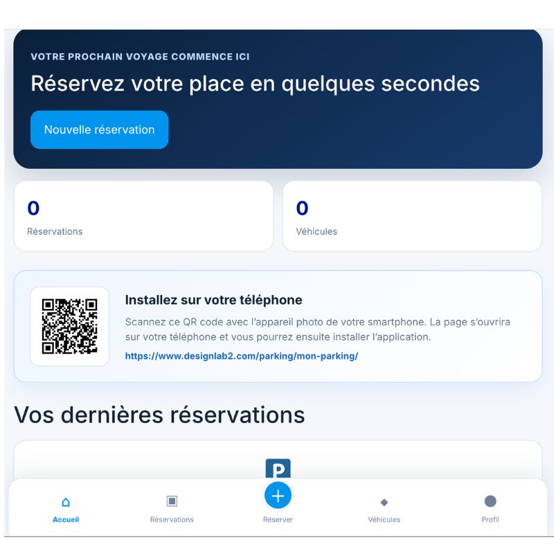 Développement WordPress sur mesure – interface métier Designlab2